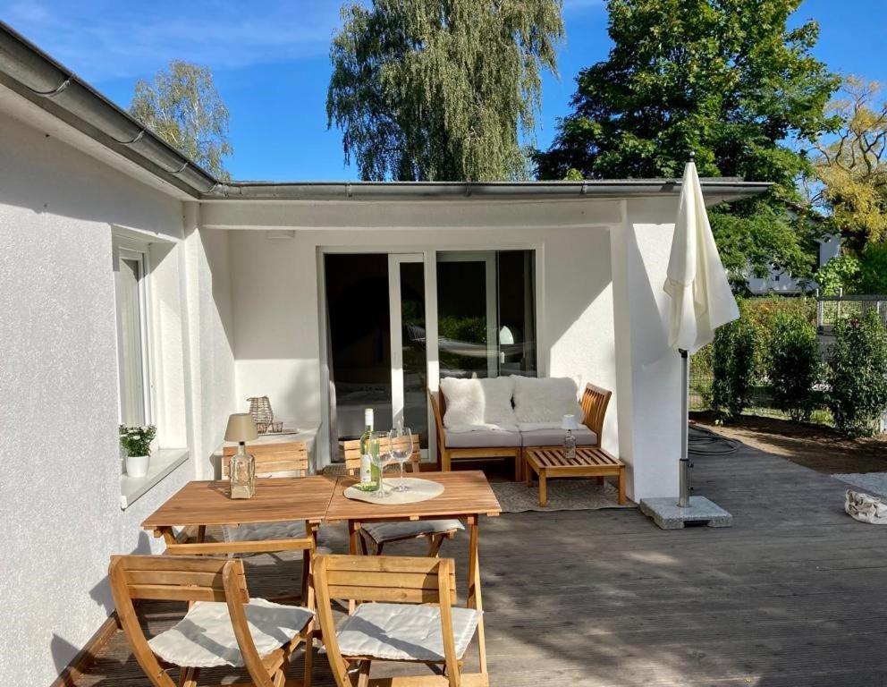 הרינגסדורף Moderner Bungalow Im Seebad Bansin, 200 Meter Zum Strand מראה חיצוני תמונה